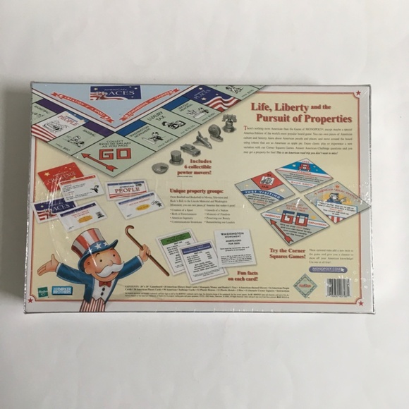 Monopoly America Special Edition 2002 Parker Brothers New Factory Sealed - Picture 2 of 10